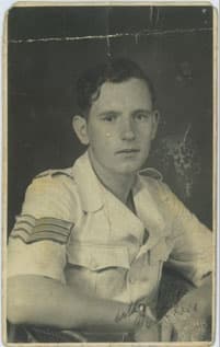 Old photo before restoration
